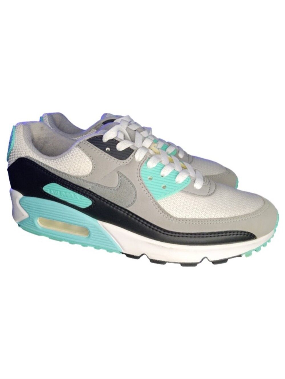 Nike Air Max 90 'Hyper Turquoise', Mens 8 - Picture 2 of 10